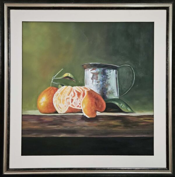 Timeless Elegance : Classic still life Oil Painting